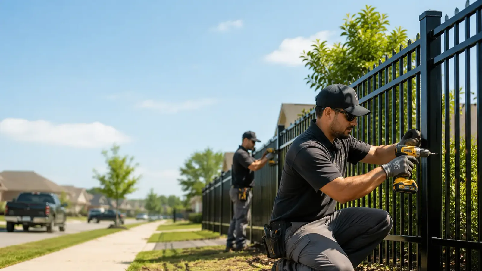 Metal Fence Installation in Greenfield, IN